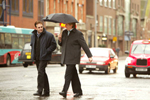 Commuters walking in the rain (small)